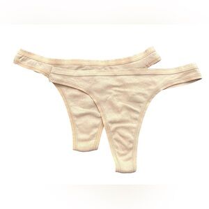 Victoria’s Secret VS Vintage 2 pack thong underwear panty undies!